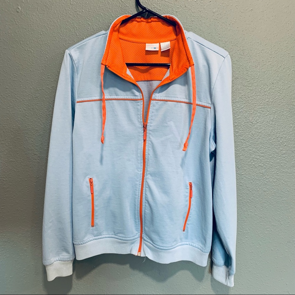 Prospirit | athletic zip up polo with zip up pockets